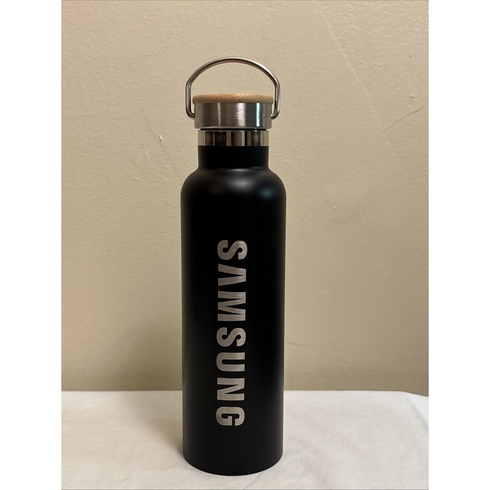 Samsung 20 Oz Metal Vacuum Tumbler Water Bottle Black Insulated